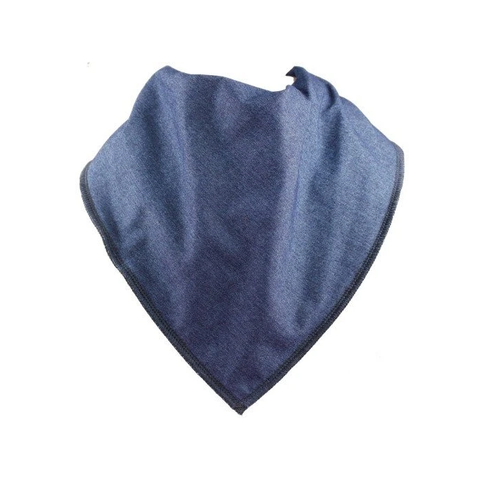 Foulards bavoirs bibbles -bleu marine/bleu roi/bleu jean