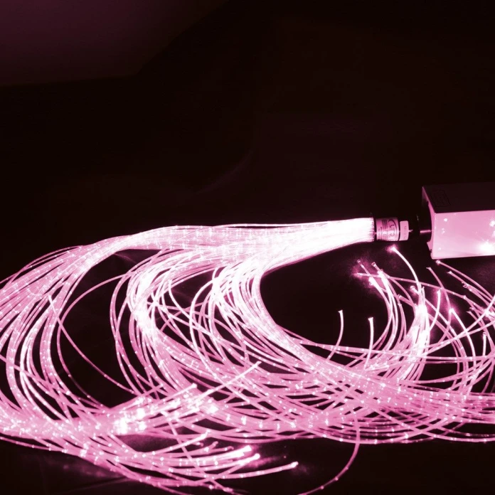 Fibres optiques 150 brins de 1,5 m + Source