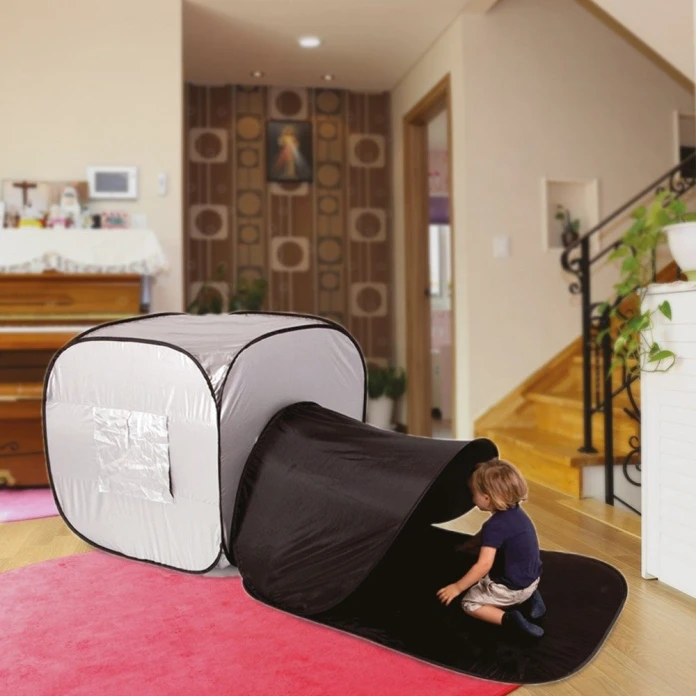 Cabane espace noir