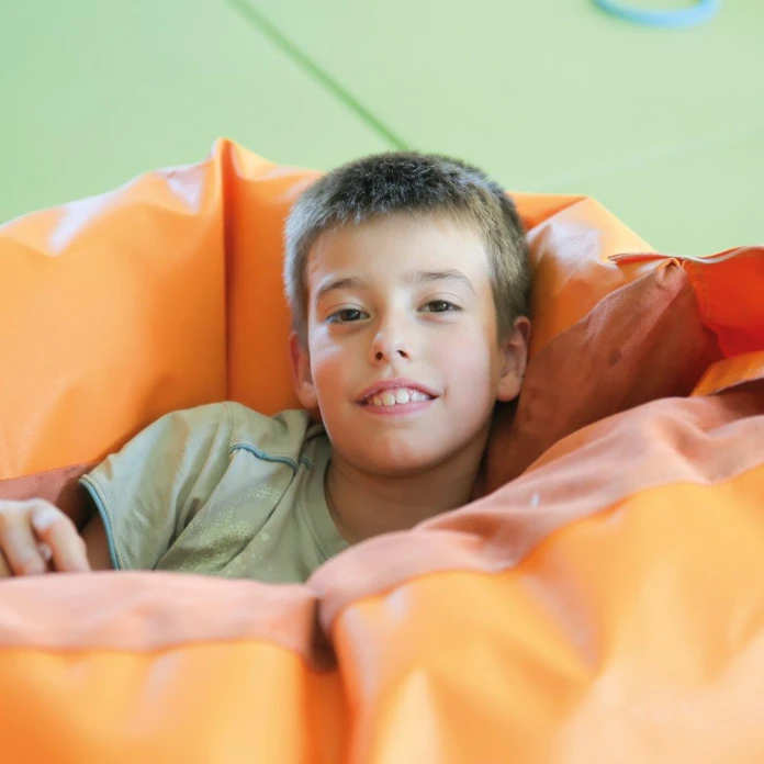 Pouf cocon - Orange