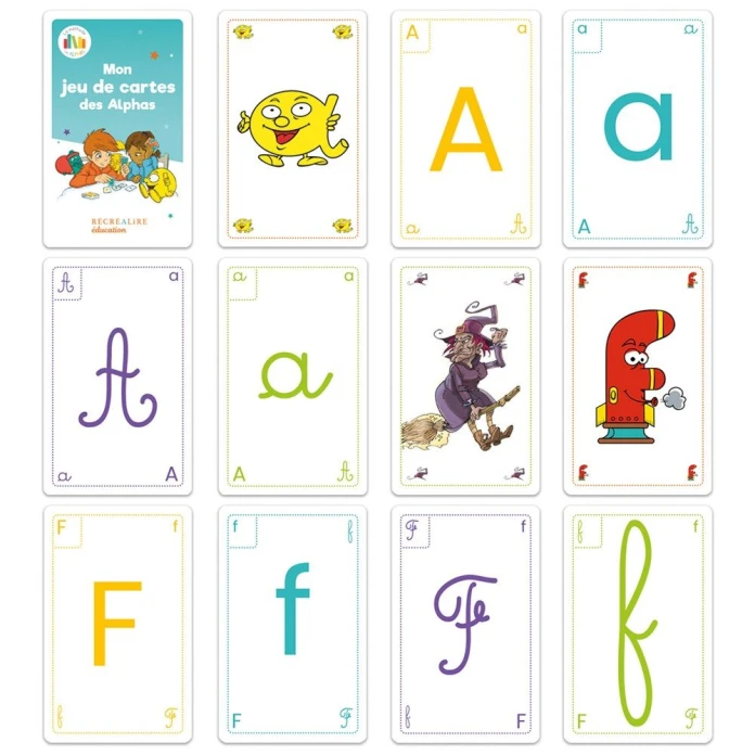 Jeu de cartes des alphas