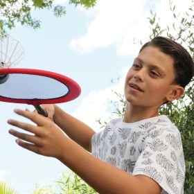 Mega-raquettes de badminton