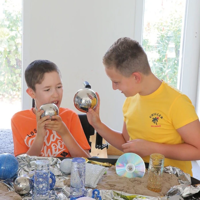 Balles sensorielles miroirs par 6