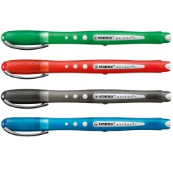 Stylo roller couleurs par 4