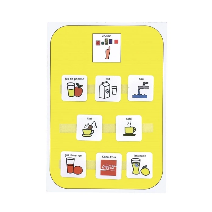 Tableau de choix Goûters