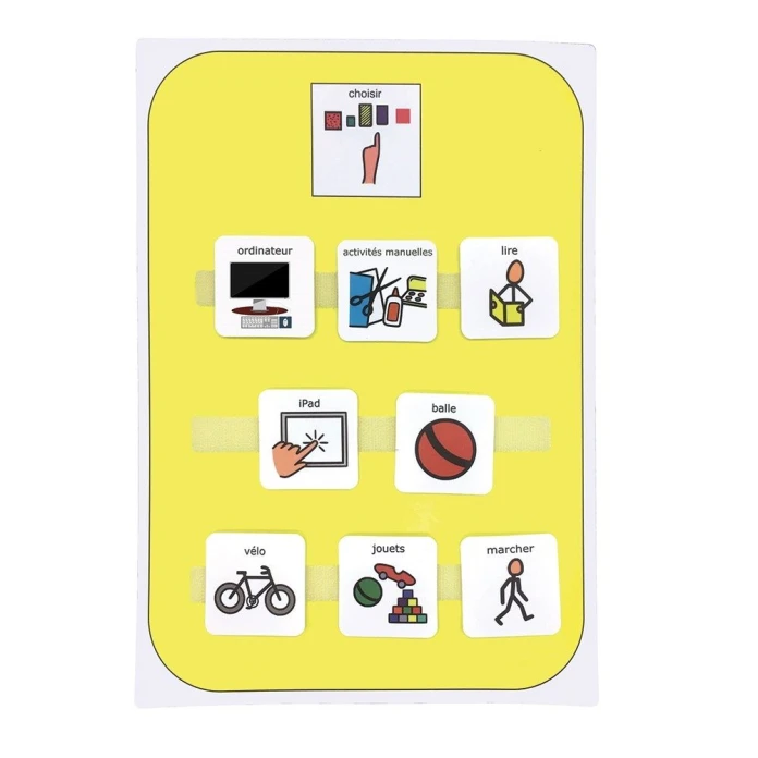 Tableau de choix Activités