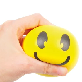 Balle anti-stress smiley