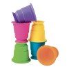 Gobelets d’empilage ventouse par 6