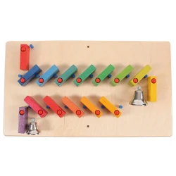 Jeu mural dominos avec cloches