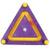Jeu mural triangle - violet