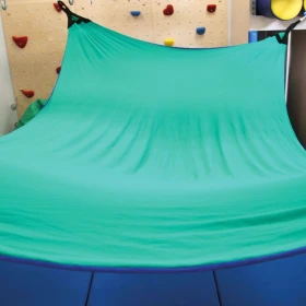 Trampoline flexible - vert