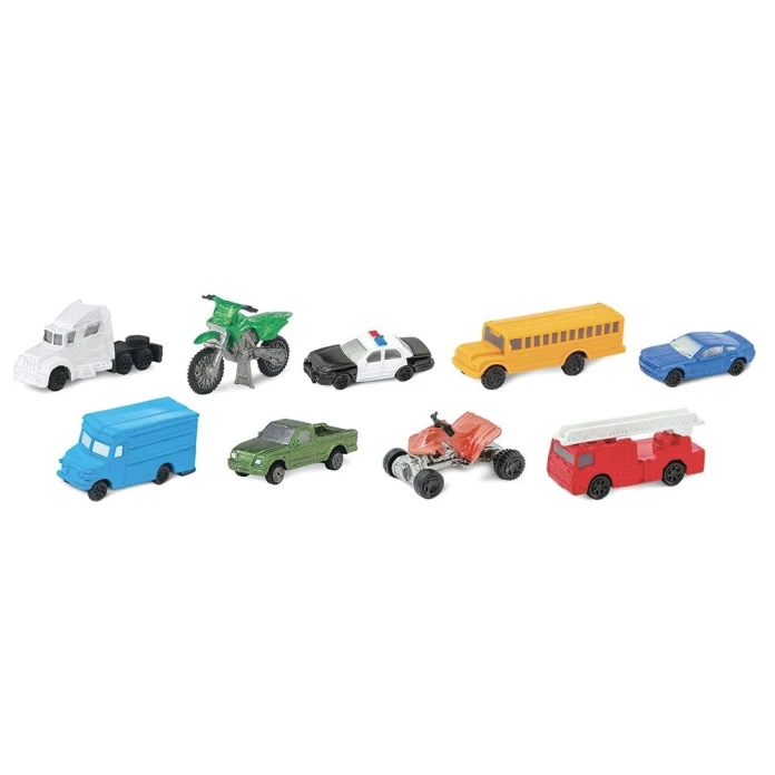 Figurines transport sur route