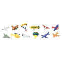 Figurines dans les airs