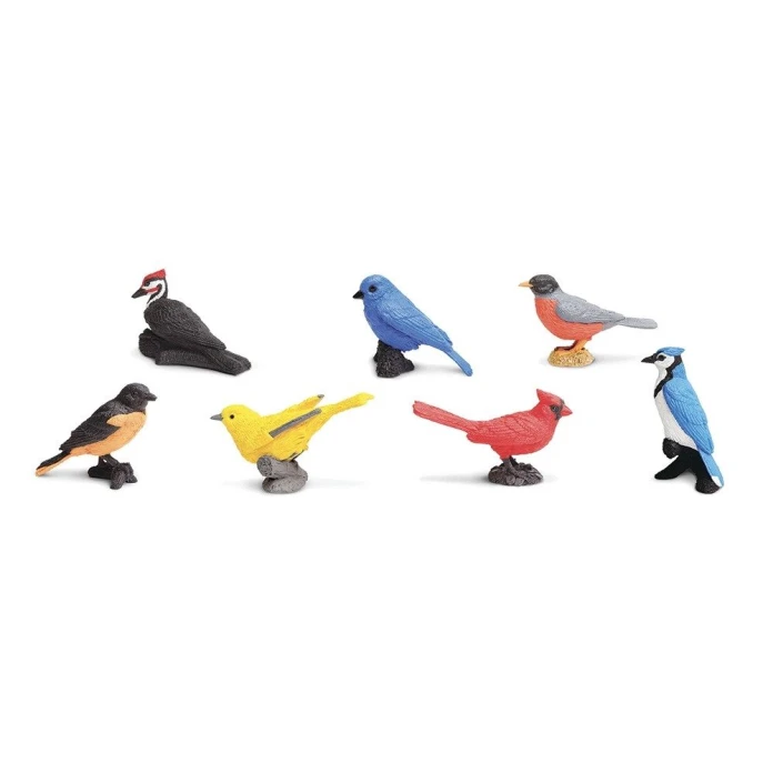 Figurines oiseaux des jardins