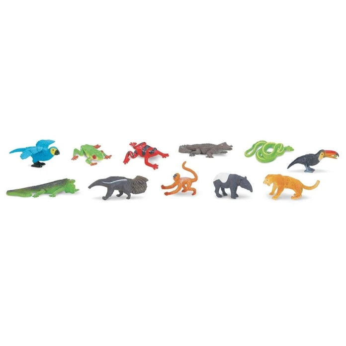 Figurines forêt tropicale