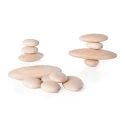 Galets en bois par 20