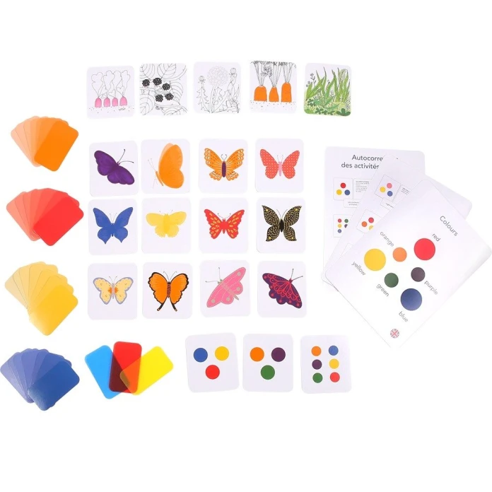 J'explore les couleurs avec Montessori