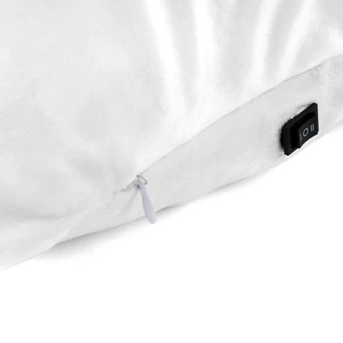 Coussin vibrant fourrure