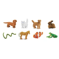 Mini figurines animaux de compagnie