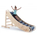 Toboggan à rouleaux