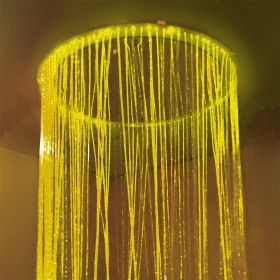Rideau fibres optiques