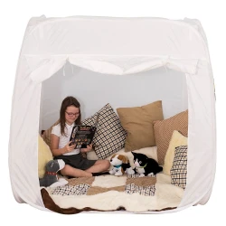 Pop-up espace sensoriel blanc