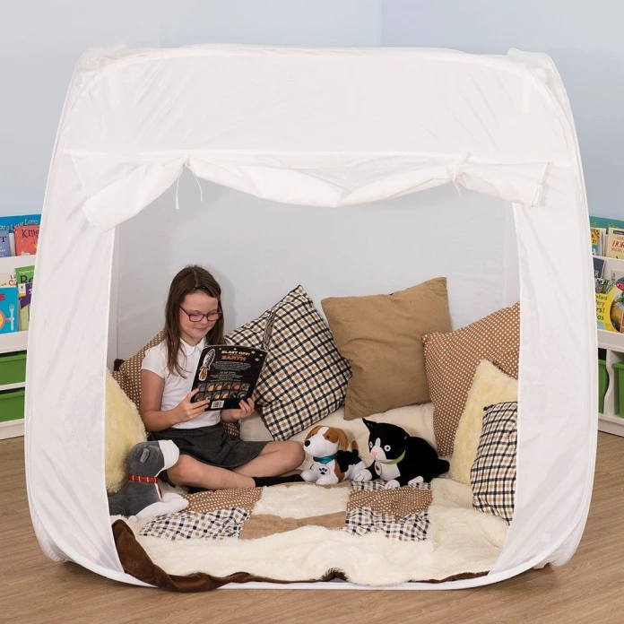 Pop-up espace sensoriel blanc