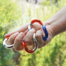 Fidget tangle - effet métal