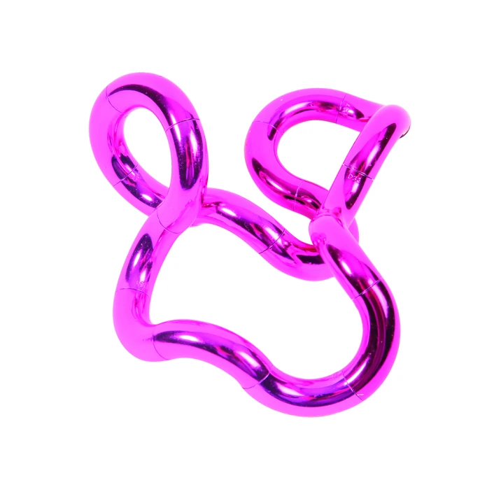 Fidget tangle - effet métal