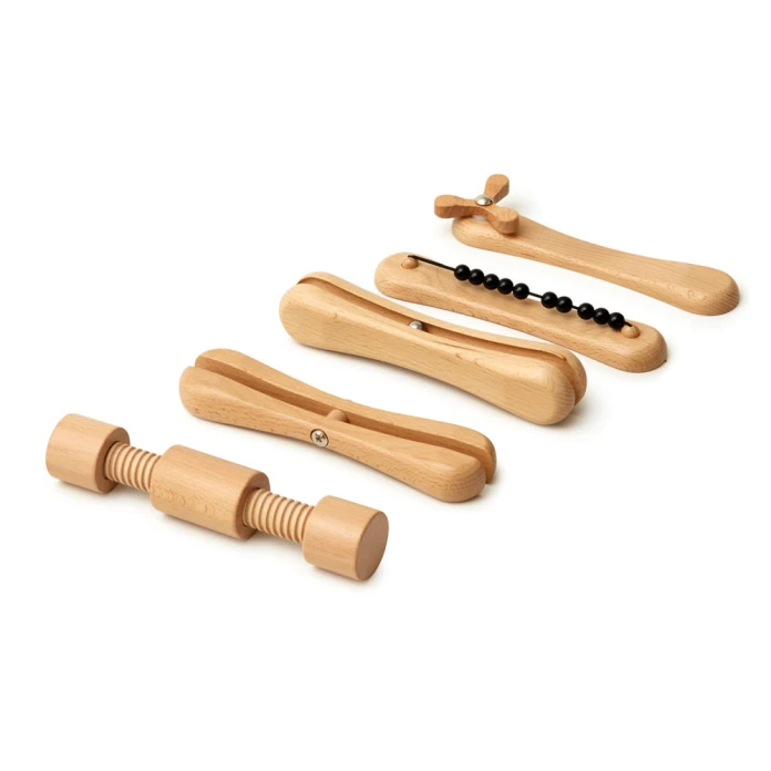Fidgets adulte en bois par 4