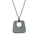 Collier jazz - Gris argenté