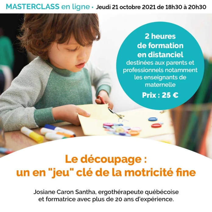 Masterclass Decoupage-motricité-fine
