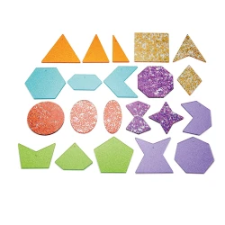 Formes pailletées par 21