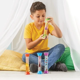 Tubes d’exploration fidget par 4