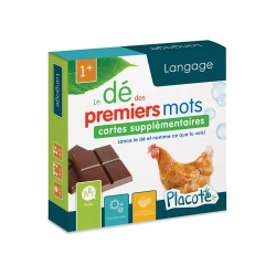 Le dé des premiers mots - cartes supplémentaires