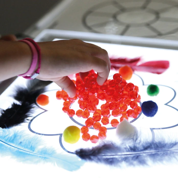 La table lumineuse Tickit