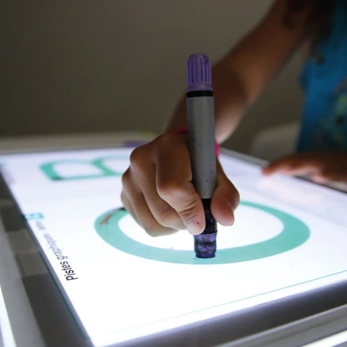 La table lumineuse Tickit
