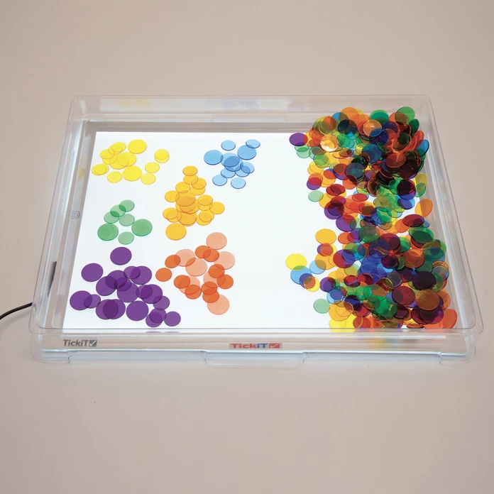 Bac d’exploration pour table lumineuse Tickit