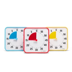Time Timer Moyen - set de classe couleurs primaires