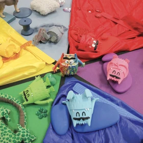 Lot figurines la couleur des emotions