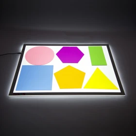 Formes de mélange de couleurs géantes