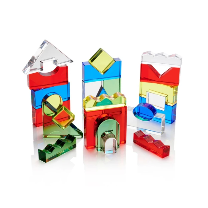 Kit cubes acryliques colorés