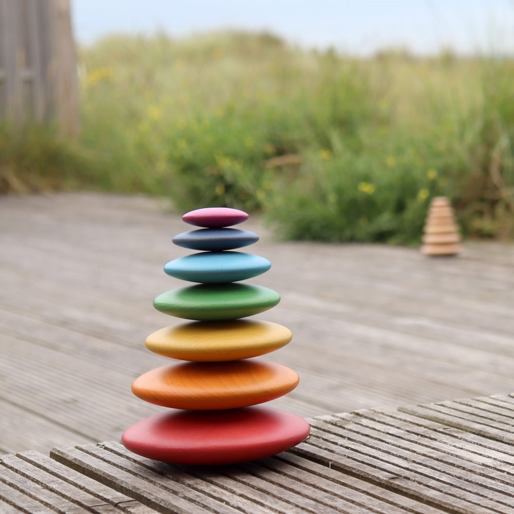 Forêt-Arbre De Forêt En Bois Arc-en-ciel, Jouets Pour Enfants
