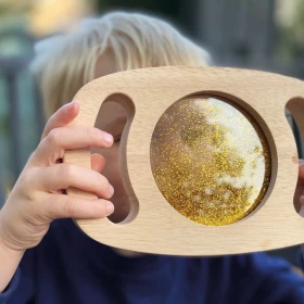 Lot de 3 panneaux à paillettes