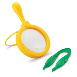 Loupe et pince géante
