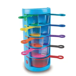 Rainbow fraction: tasses à mesurer x 9