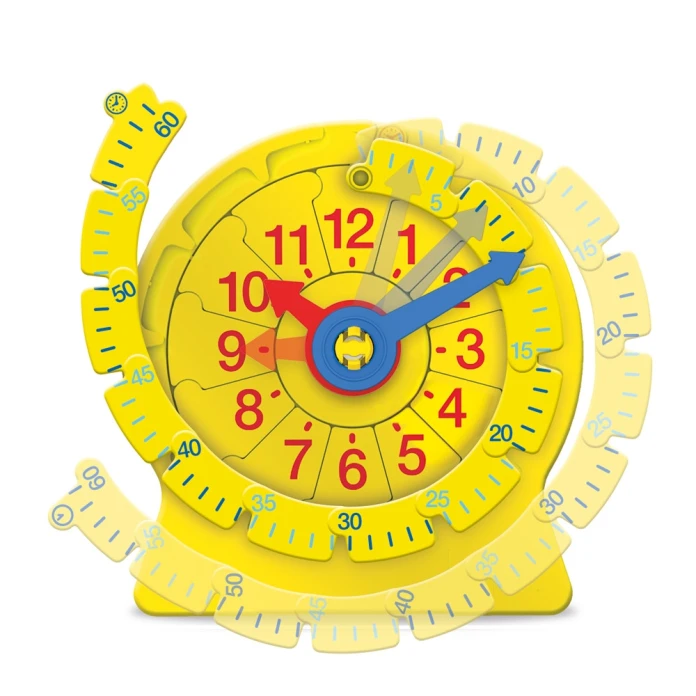 Horloge numberline 24h