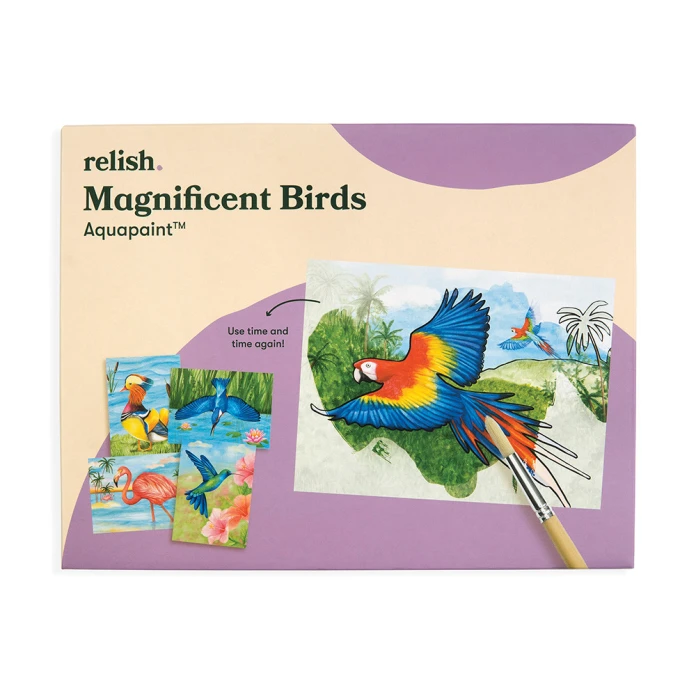 Aquapaint oiseaux magnifiques