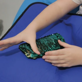 Fidget lesté à sequins