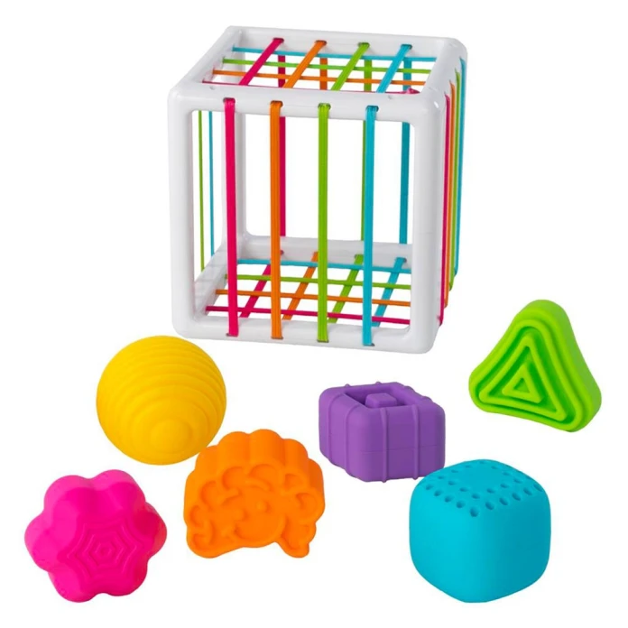 Inny Bin - Cube à&nbsp; formes sensorielles